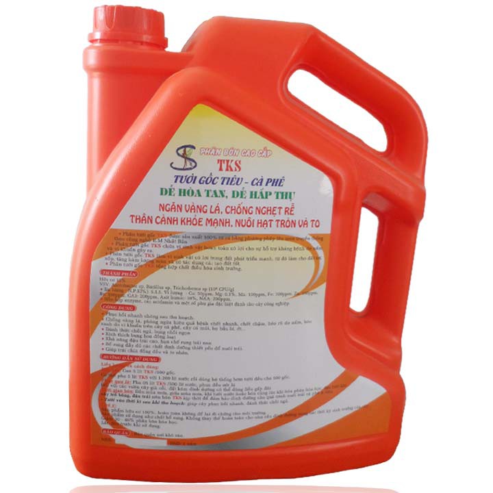 [Can 5 Lít) ĐẠM CÁ HỮU CƠ - Chống Nghẹt Rễ, Nuôi Trái Và Củ To, Phục Hồi Sau Thu Hoạch - Tặng Bám Dính 500 ml