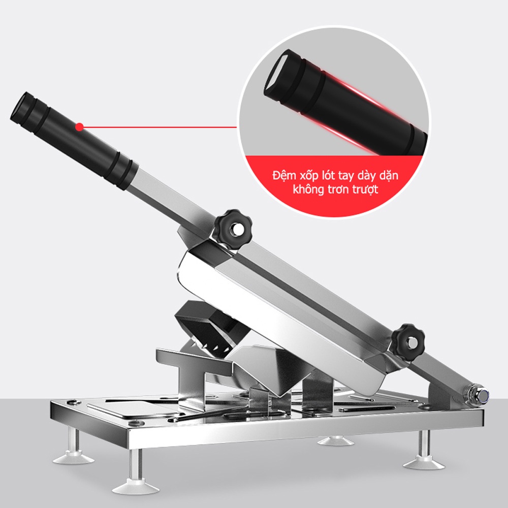 Máy thái thịt đông lạnh bằng tay, máy cắt thịt đông lạnh, sườn non, rau củ đa năng