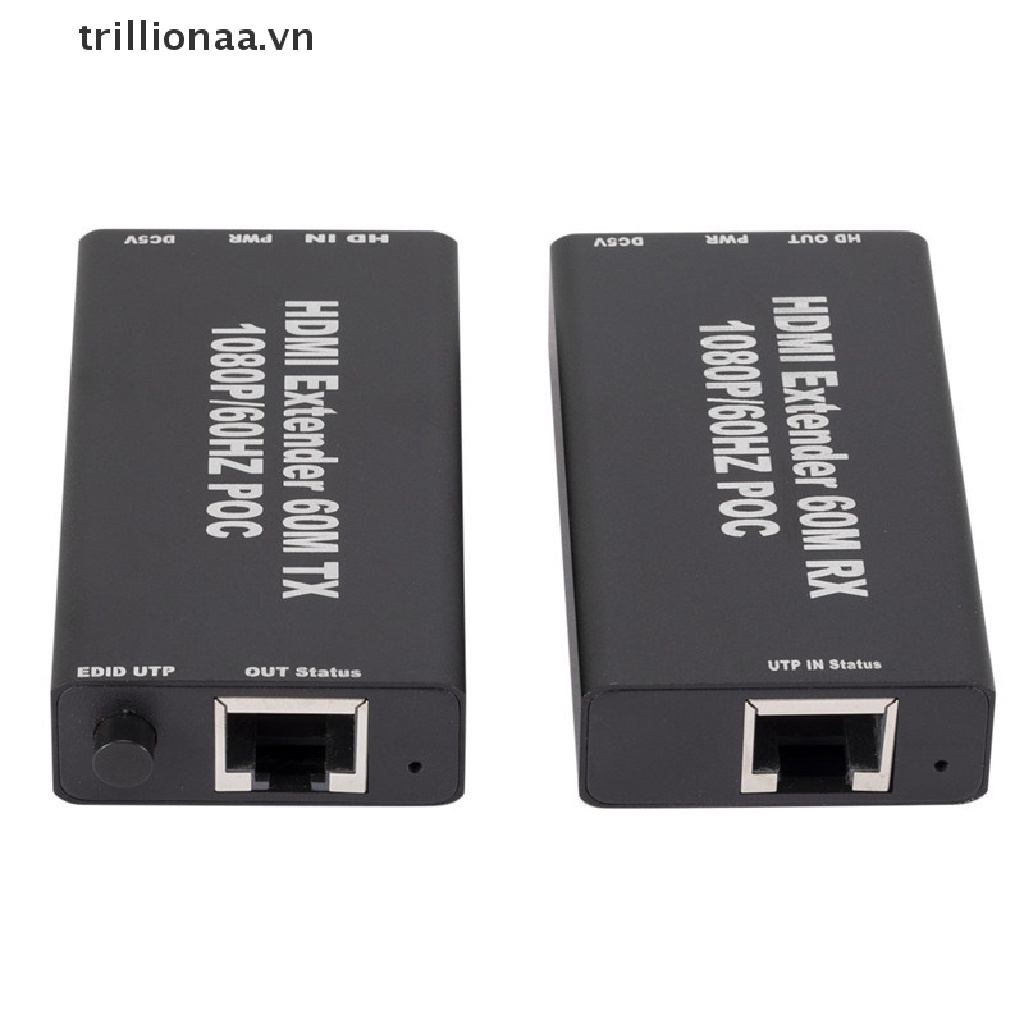 Bộ Khuếch Đại Tín Hiệu Mạng HDMI Sang RJ45 LAN Cat5E / 6 1080P HD