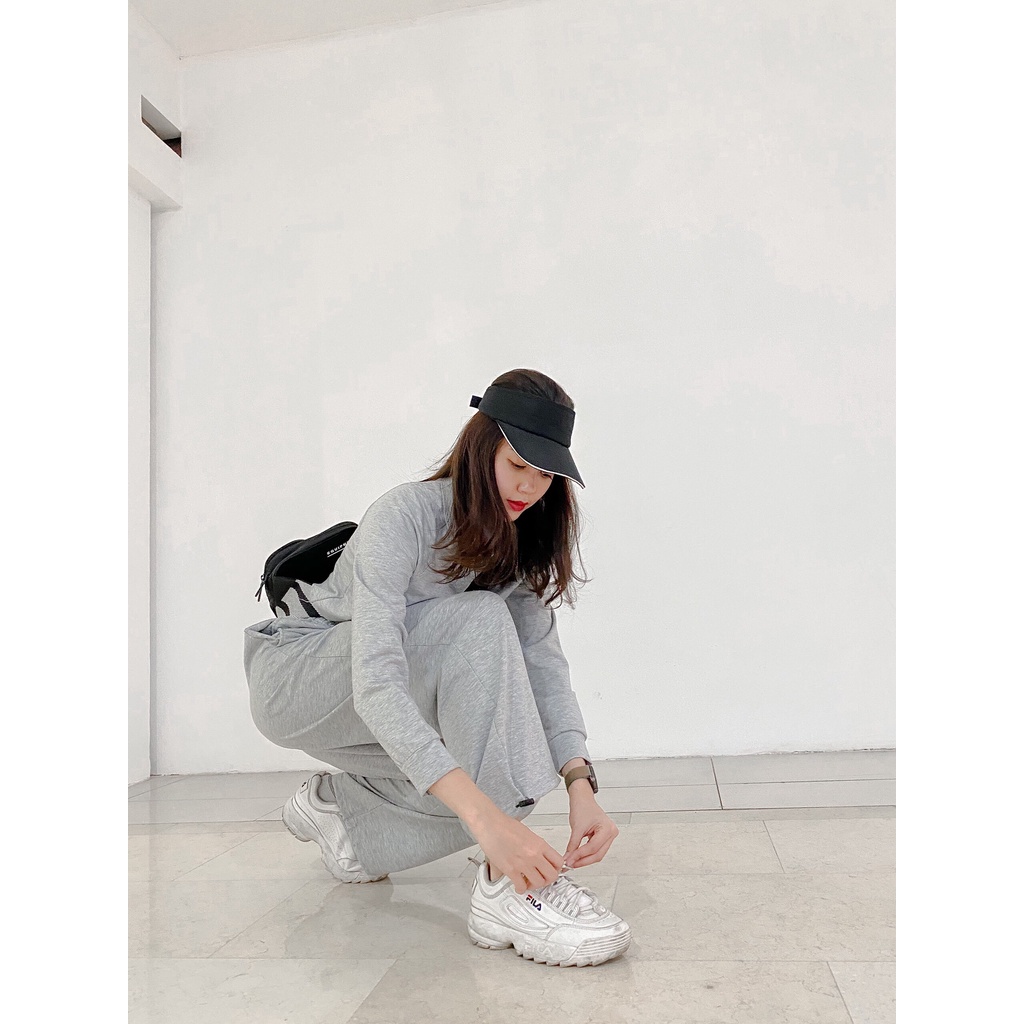 Áo croptop thể thao Shape thun dài tay basic [C142]