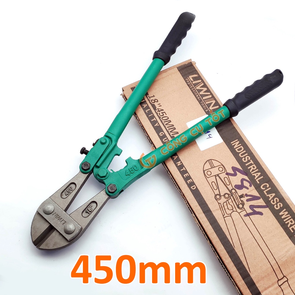 Kìm cộng lực cắt sắt xanh 450mm độ mở 18mm