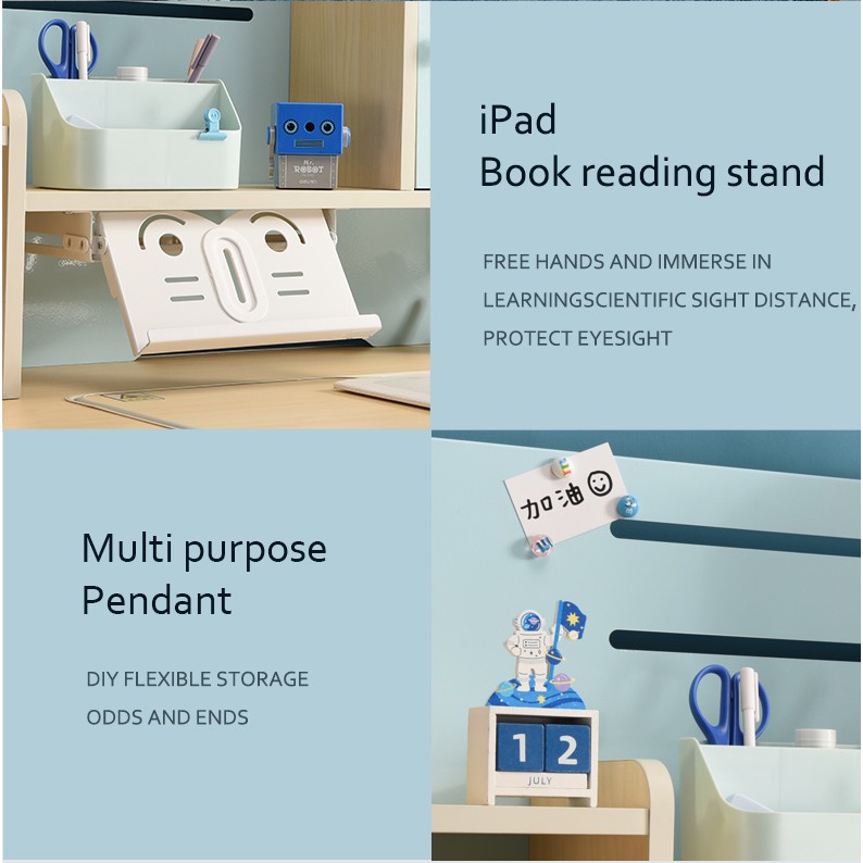 Bàn Học Thông Minh Chống Gù Chống Cận DISNEY 1206 (cốt gỗ tự nhiên) phù hợp 4-18 tuổi _MOMOMART | BigBuy360 - bigbuy360.vn