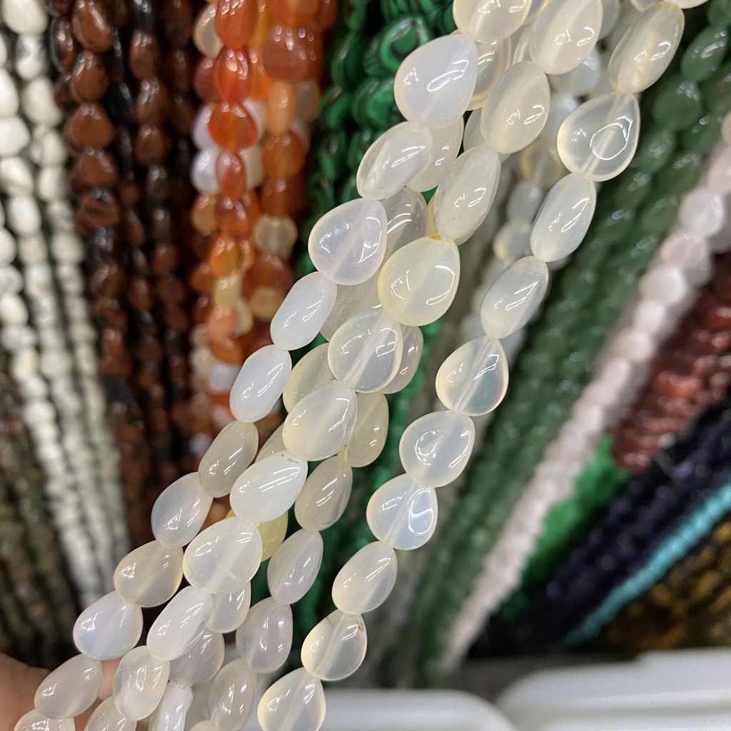 DIY Imitation Drop Shape Loose Beads For Making Accessories 8x10mm