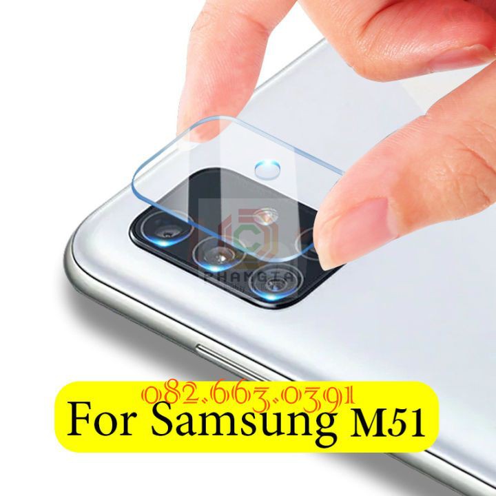 Dán cường lực camera Samsung M51 siêu đẹp