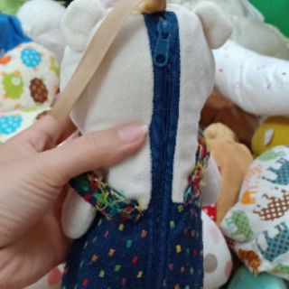 Combo bóp viết thú bông