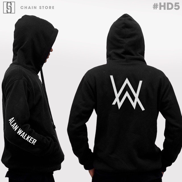 💥 SALE 50% 🎁 Áo Hoodie Trẻ Em In Hình Alan Walker Phản Quang Siêu Đẹp Form Rộng Vải Nỉ Dầy Ấm tặng kèm khẩu trang AW