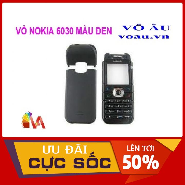 VỎ NOKIA 6030 MÀU ĐEN