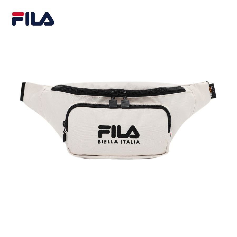 Túi đeo hông unisex Fila Linear Logo - FS3BCD6350X-LBE (37x15x4.5cm)