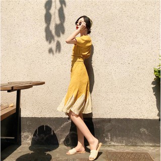 Set váy áo retro phong cách cổ điển