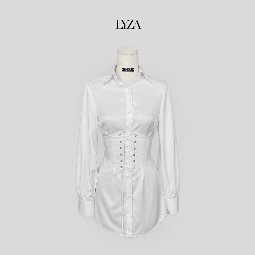 LYZA - Áo Sơ Mi Corset kèm quần