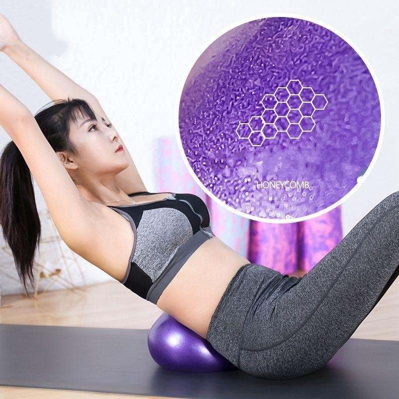 【Hàng sẵn sàng】Quả Bóng Tập Yoga 25cm Bằng Nhựa Pvc