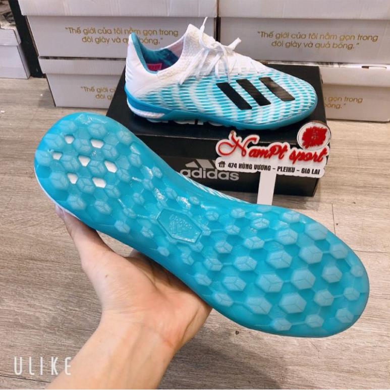 VIP (CÓ BẢO HÀNH) Giày Nhân Tạo HOT NHÁT NĂM X19.1 Xanh Ngọc Cực Đẹp | Nam Pt