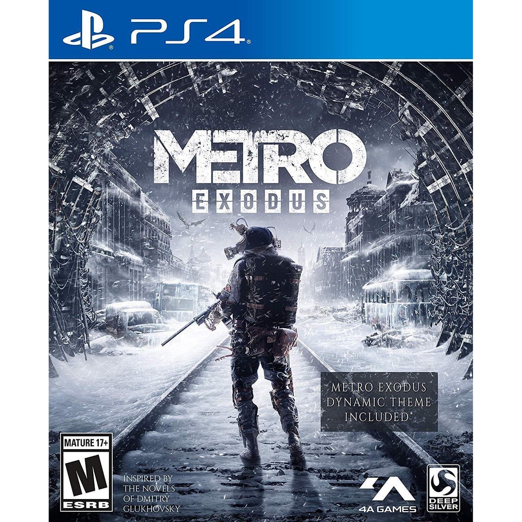 Đĩa game Metro Exodus - PlayStation 4