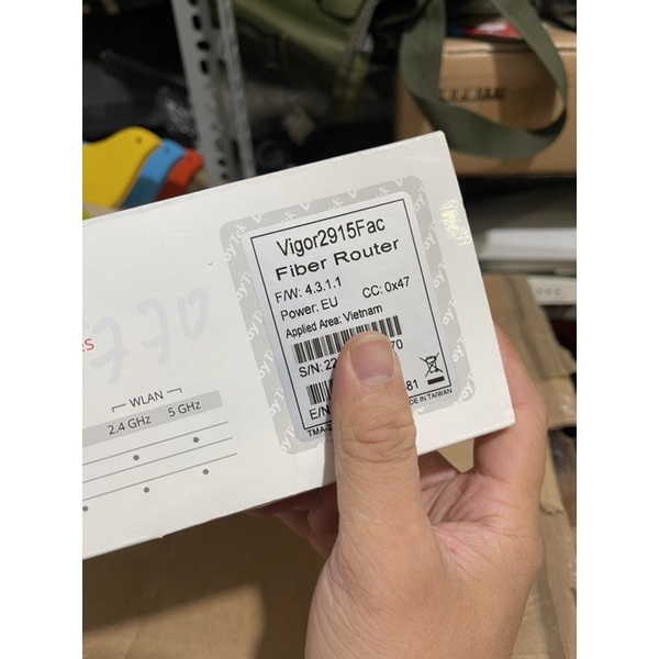 Thiết bị cân bằng tải Draytek Vigor 2915FAC Quang 2 sợi