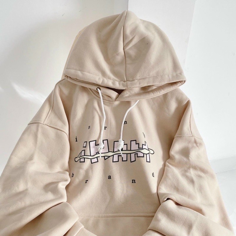 ÁO HOODIE - ÁO KHOÁC NỈ NGOẠI  HOOIDE MỚI in chữ Nổi INAM CAO CẤP