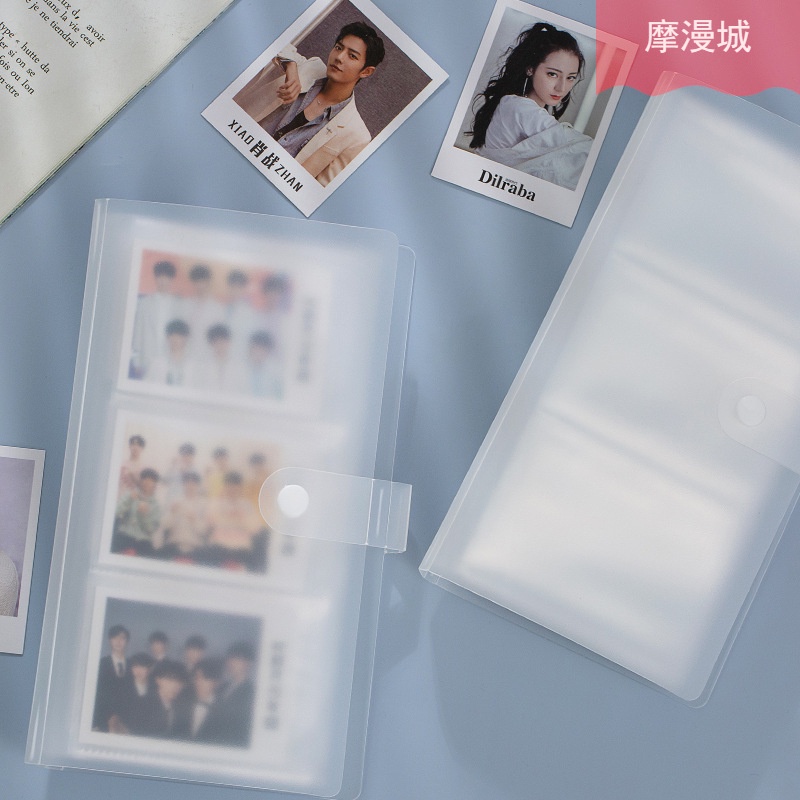 Sổ Đựng Card Lomo 240 Card Trong Suốt GT632 | Color House
