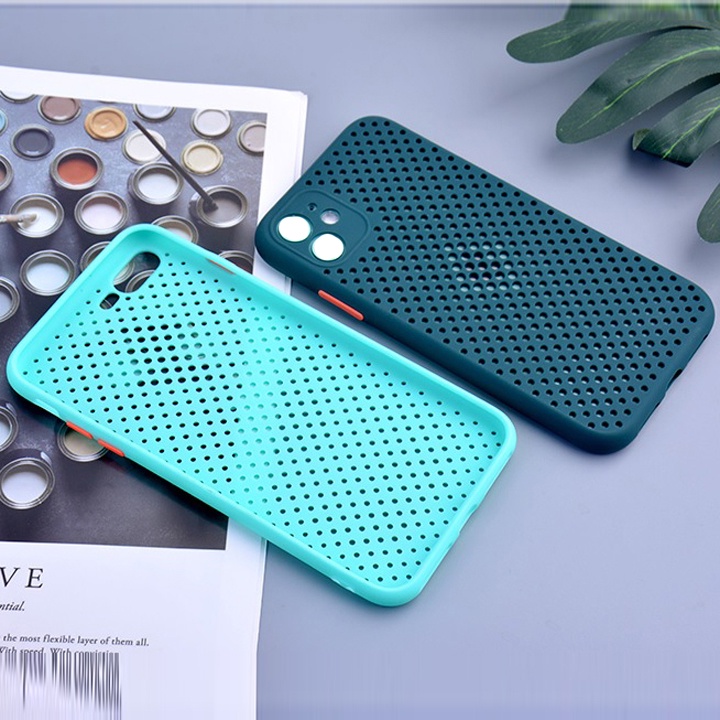Ốp Lưng Tản Nhiệt TPU Dẻo iP6/7/8/6P/7P/8P/X/XS/XR/XSMax/11/12/13 Đủ Dòng Máy - Mã TZAC263