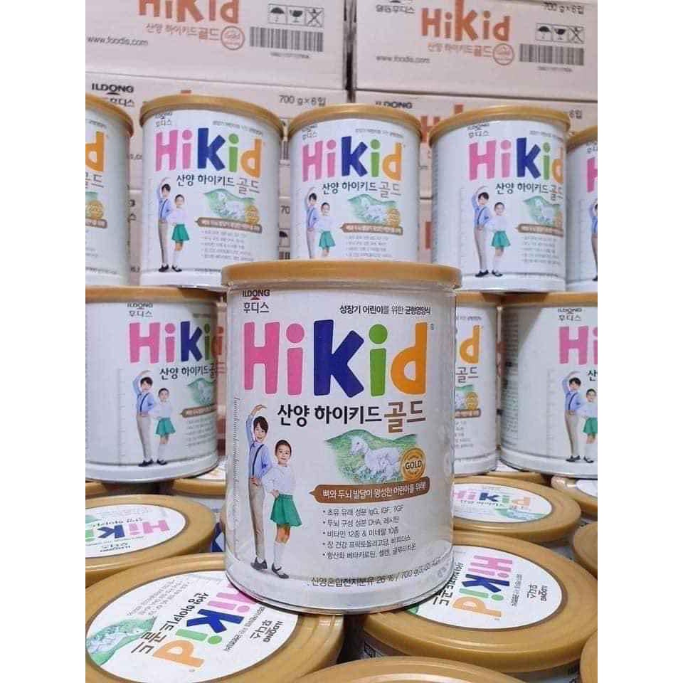 1 hộp Sữa Hikid dê núi Hàn Quốc 700g