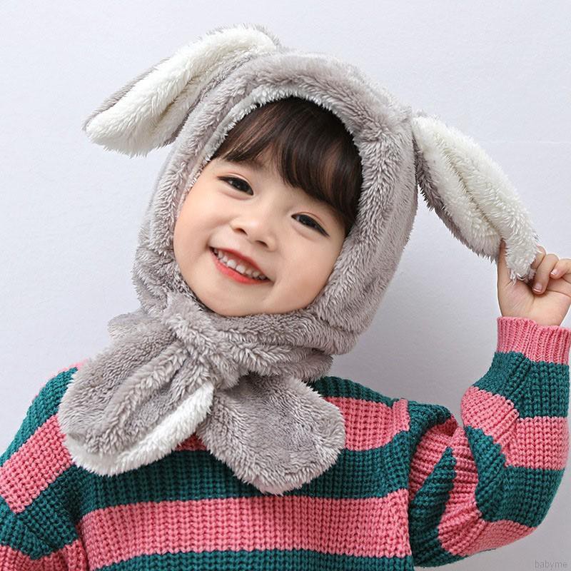 Nón trùm đầu giữ ấm dễ thương cho bé