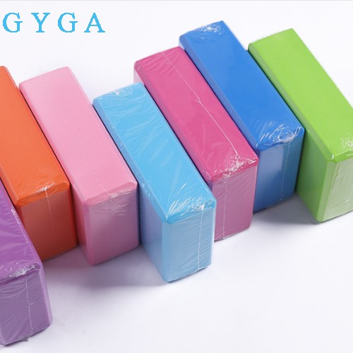 Gạch tập yoga cao cấp EVA 200g cứng gấp đôi gạch thông thường GYGA