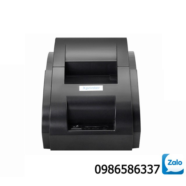 Máy in hóa đơn K58, thiết bị in đơn nhiệt và pos in bill K58 mini printer Xprinter XP-58iih - iZamo