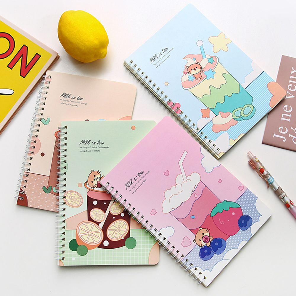 Sổ Tay Khổ A5 Họa Tiết Khủng Long Hoạt Hình Cho Học Sinh