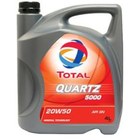 Mua Ngay Dầu nhớt Q5000 ô tô 20W50 SN CF Total Quartz 5000 động cơ 4 Lít L oto xe hơi