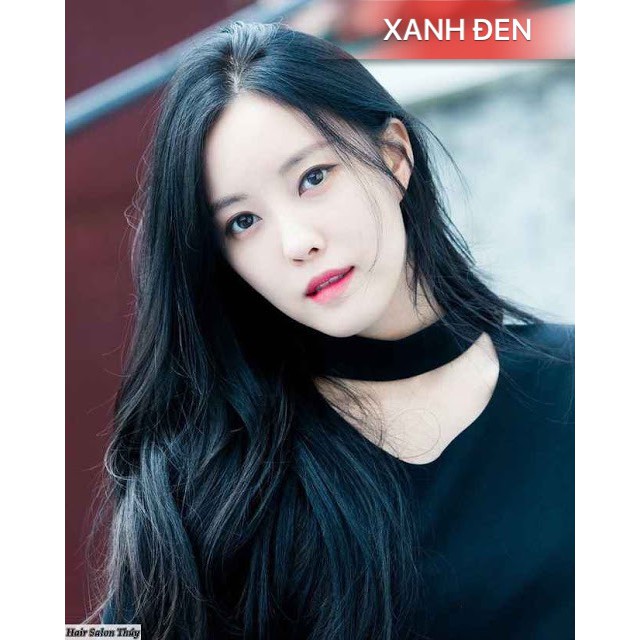 THUỐC NHUỘM TÓC MÀU XANH ĐEN (TRỌN BỘ)