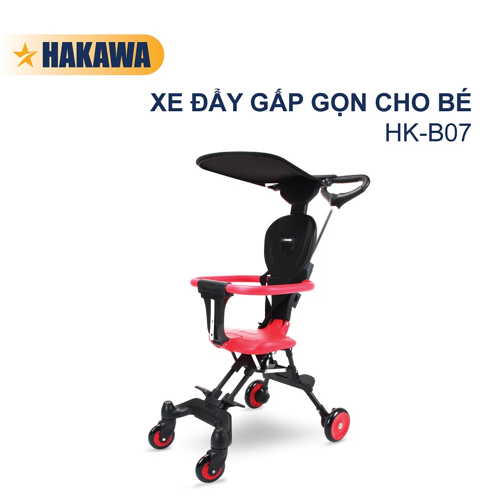 Xe đẩy gấp gọn em bé HAKAWA - HK-B07 - Sản phẩm chính hãng