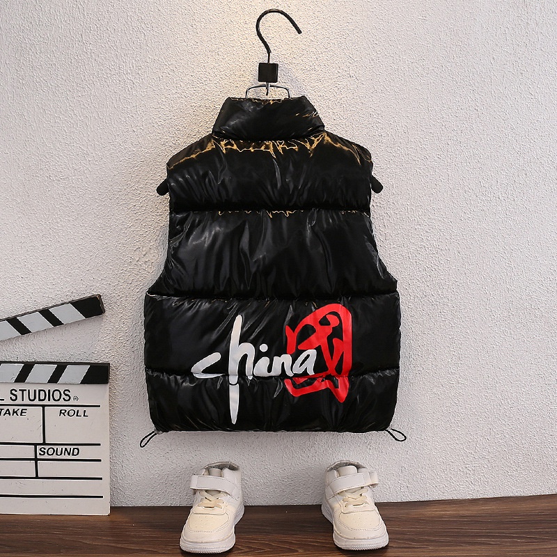 Áo phao ba lỗ cho bé lót nỉ ấm 2022