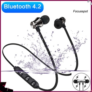 Fs tai nghe nhét tai bluetooth 4.2 không dây có nam châm kèm mic