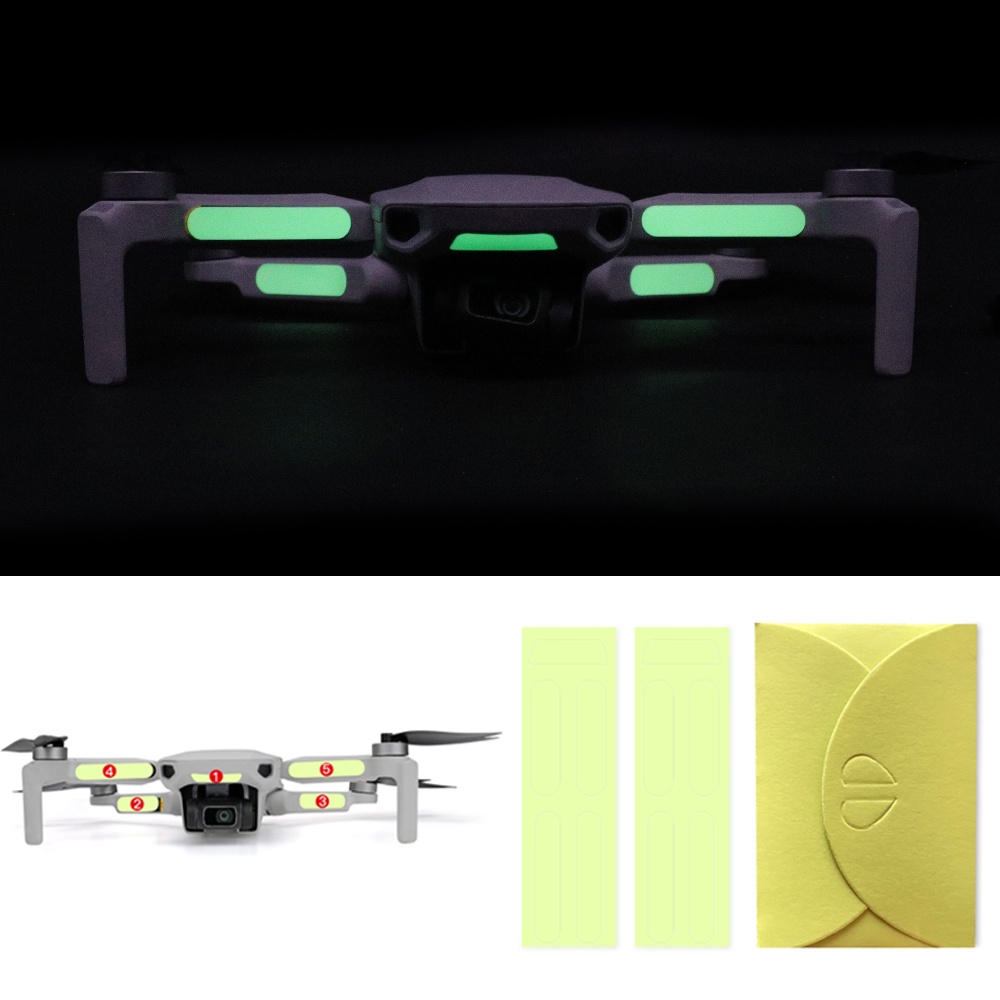 Set 2 Miếng Dán Phản Quang Siêu Nhẹ Cho Drone DJI Mavic Mini / Mini 2