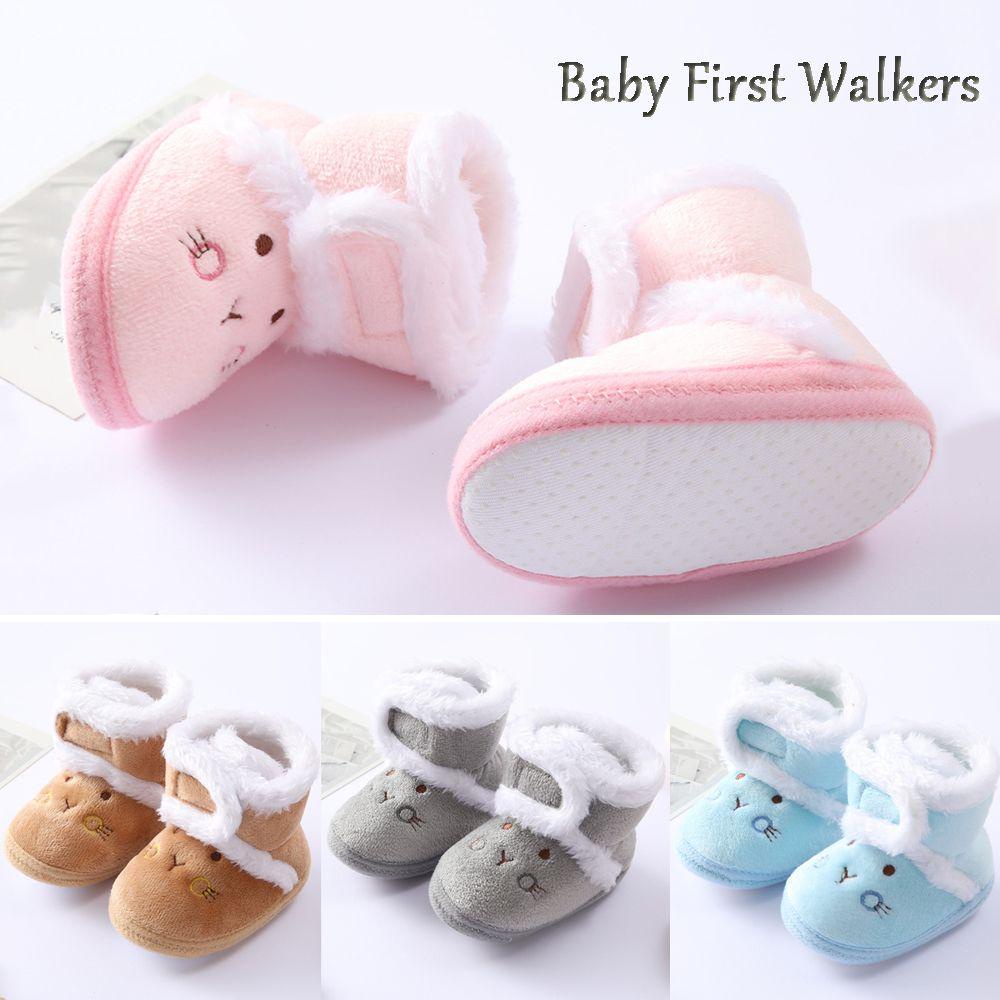 Giày Mềm Chống Trượt Giữ Ấm Cho Bé