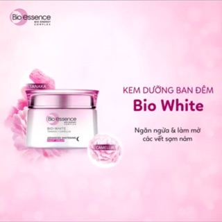 KEM ĐÊM BIO-ESENCE DƯỠNG TRẮNG CHUYÊN SÂU TANAKA 50g