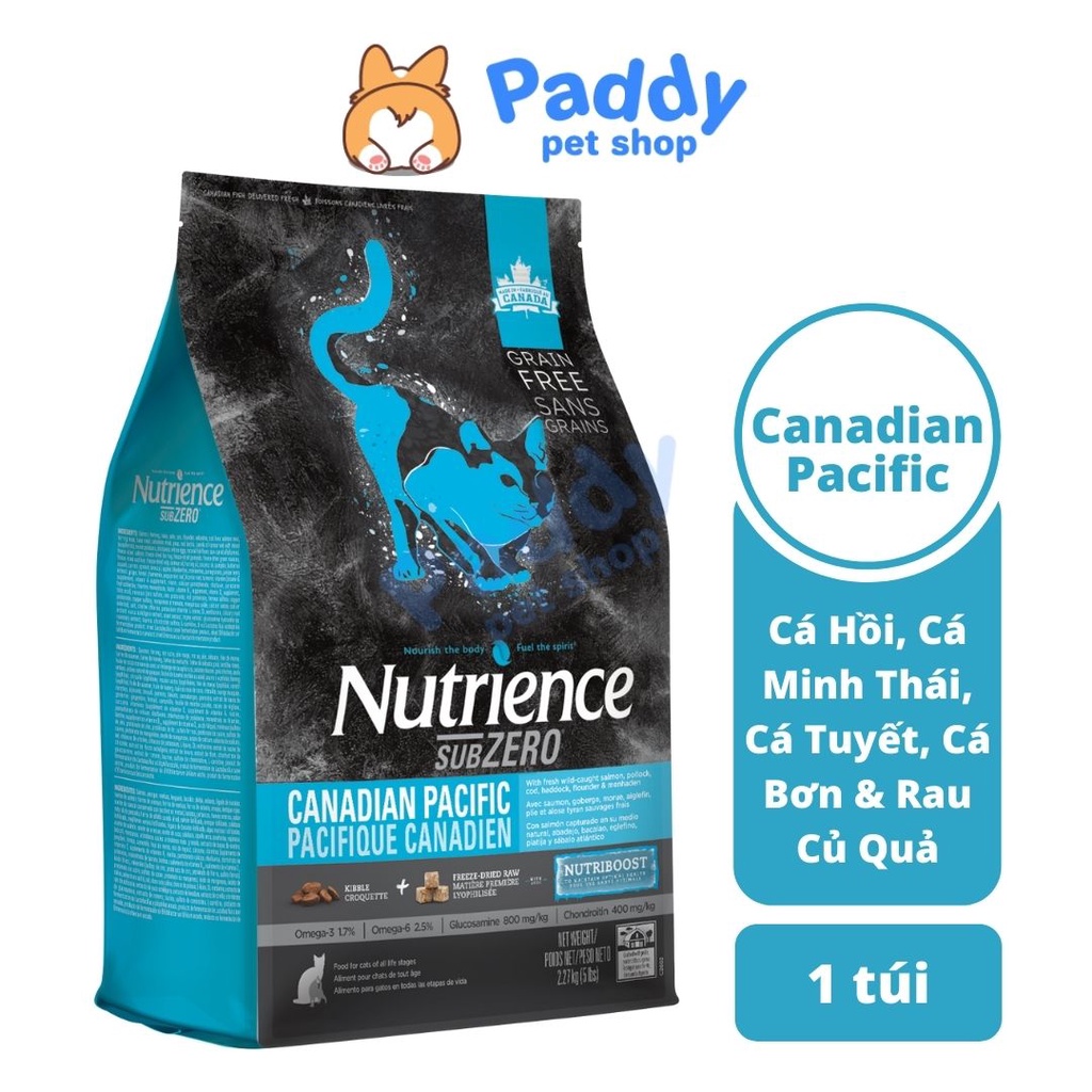 Hạt Nutrience SubZero Cho Mèo Mọi Độ Tuổi (Nhập khẩu Canada)