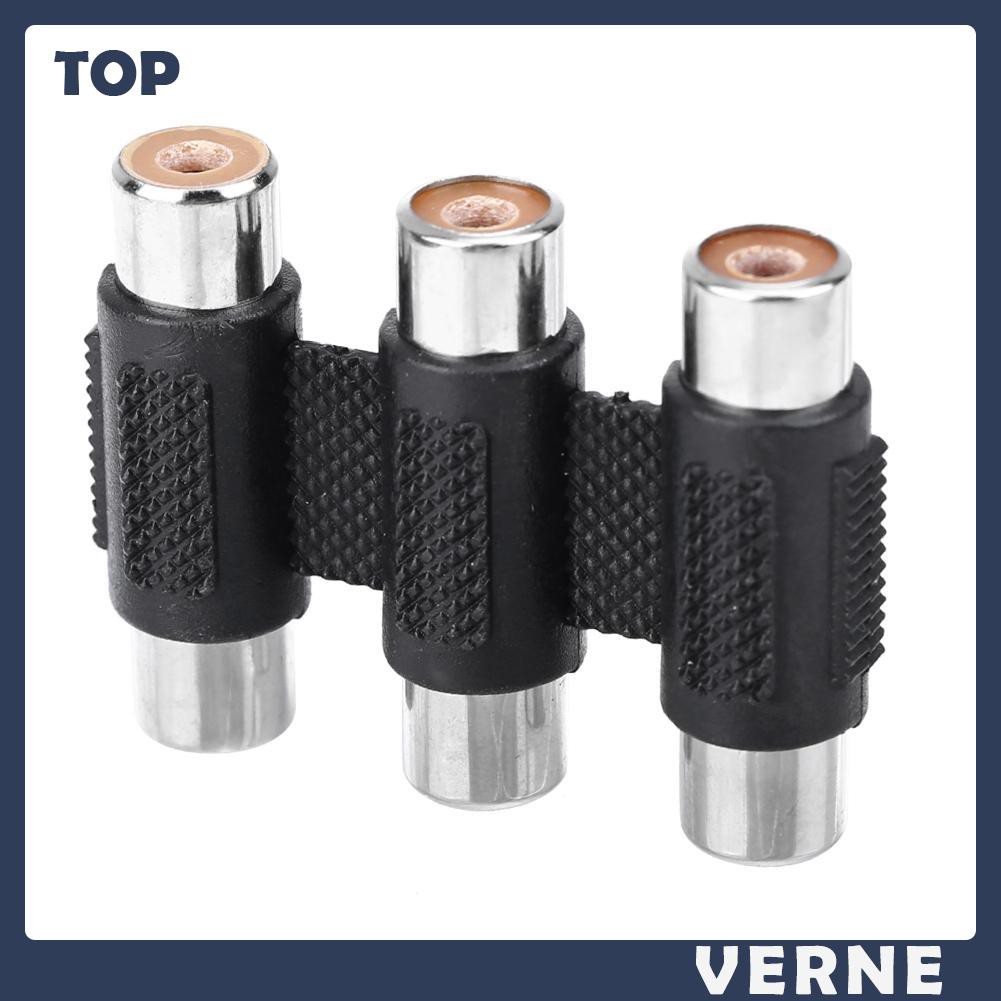 Giắc Cắm Chuyển Đổi Từ Verne Rca Female Sang Rca Female | BigBuy360 - bigbuy360.vn