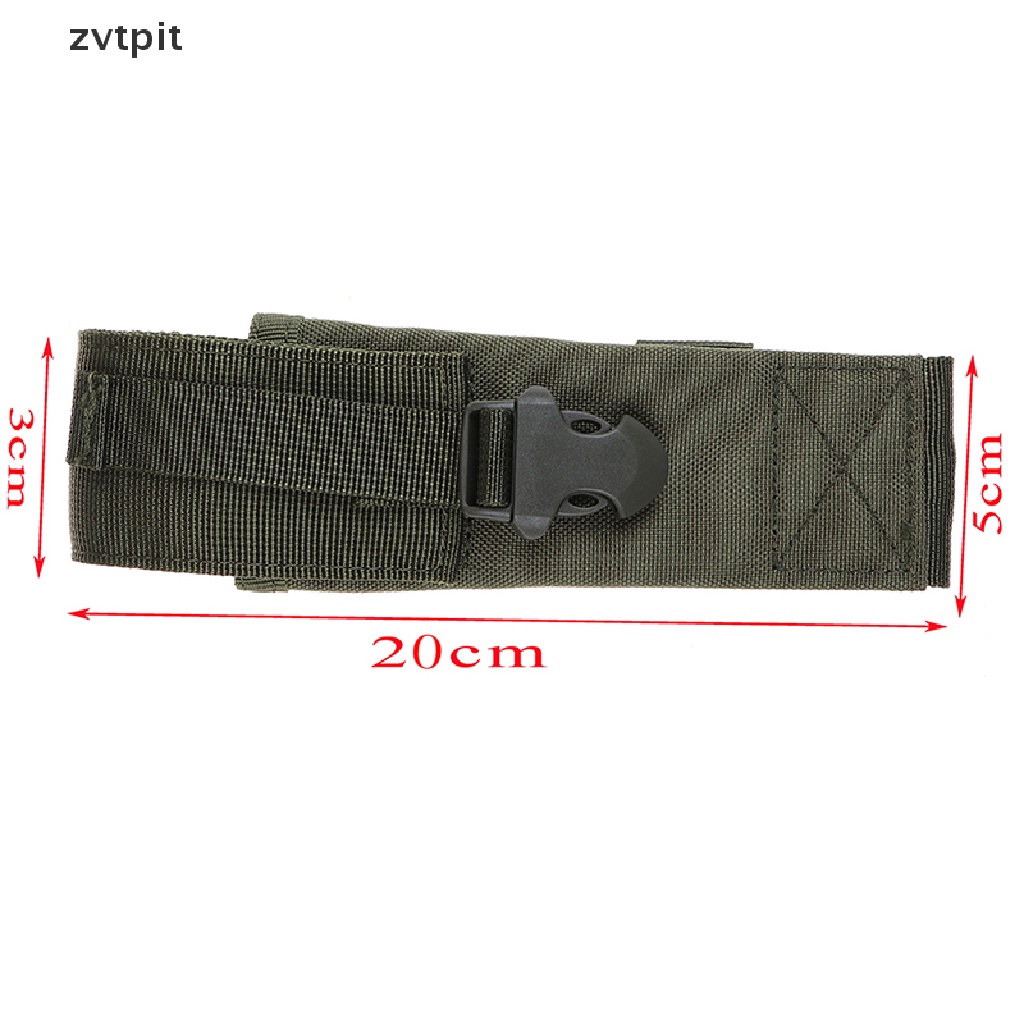 1PC Flashlight Holder Case Holster Tactical Flashlight Pouch For Camping DSF