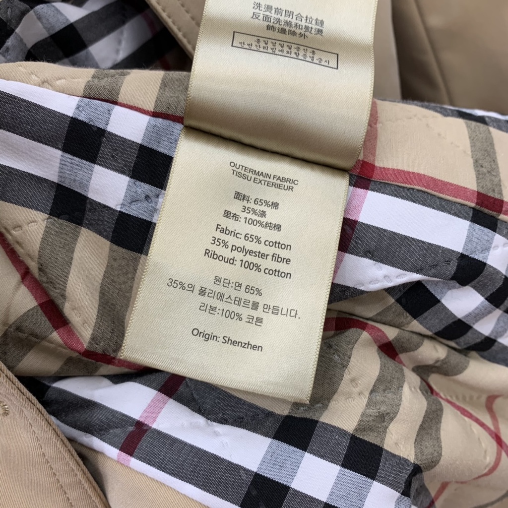 Áo khhoác nữ dáng dài thời trang cao cấp Burberry BBR kiểu dáng thanh lịch