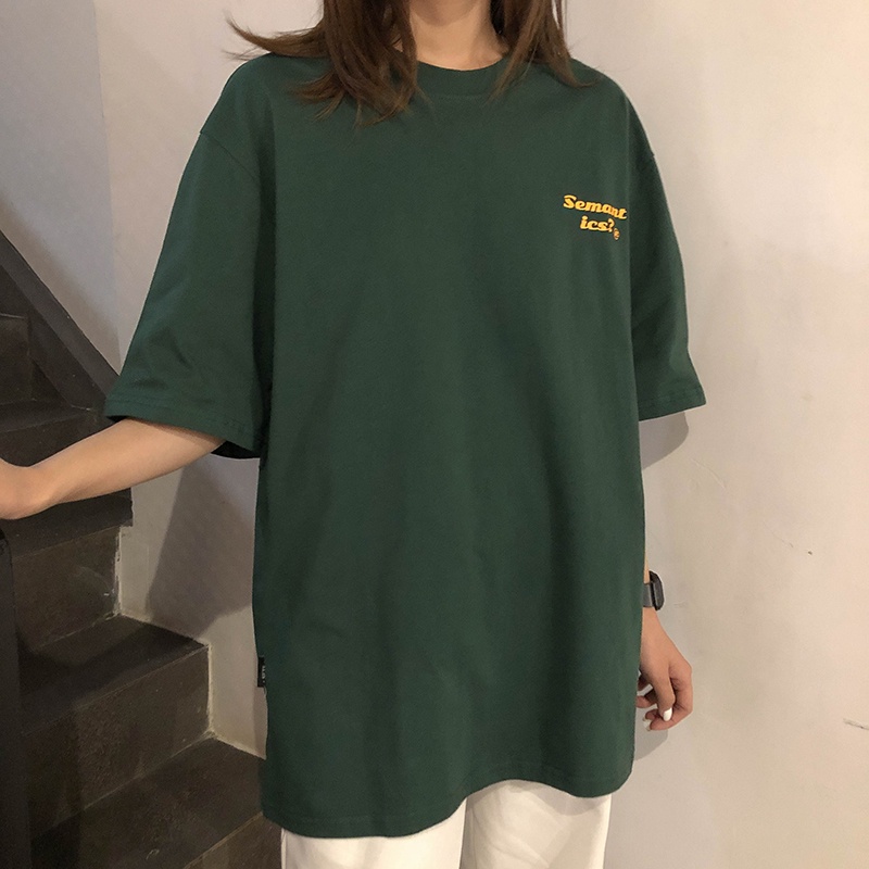 Áo Thun Ngắn Tay In Họa Tiết Graffiti Thời Trang Mùa Hè Hàn Quốc 2022 Cho Nữ