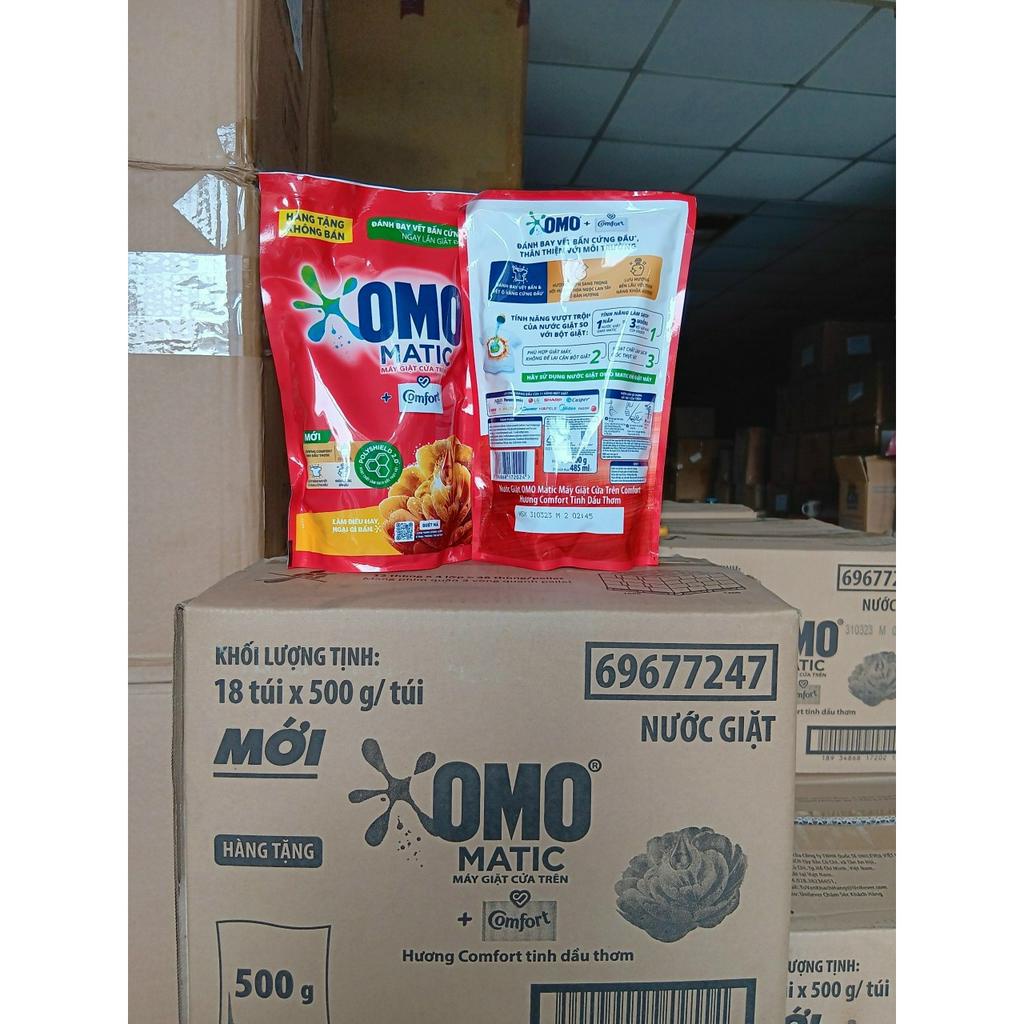Bịch Nước giặt OMO Matic Comfort 500g