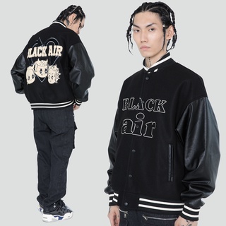 Áo khoác Bomber Made Extreme Punkstar Patchwork II Varsity