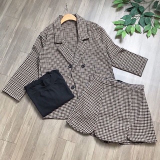 [Có sẵn] Set vest 2 món ulzzang + ảnh thật chất vải