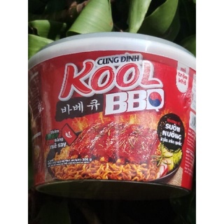 Thùng Mì trộn kool BBQ 105g x 12
