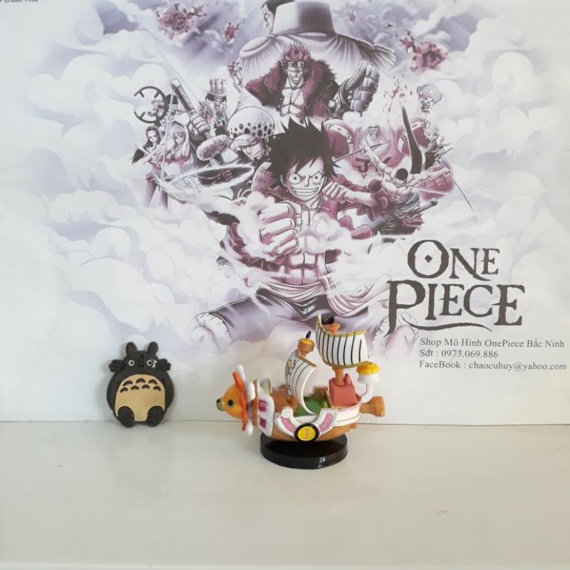 Mô Hình WCF   Thuyền Thousand Sunny OnePiece
