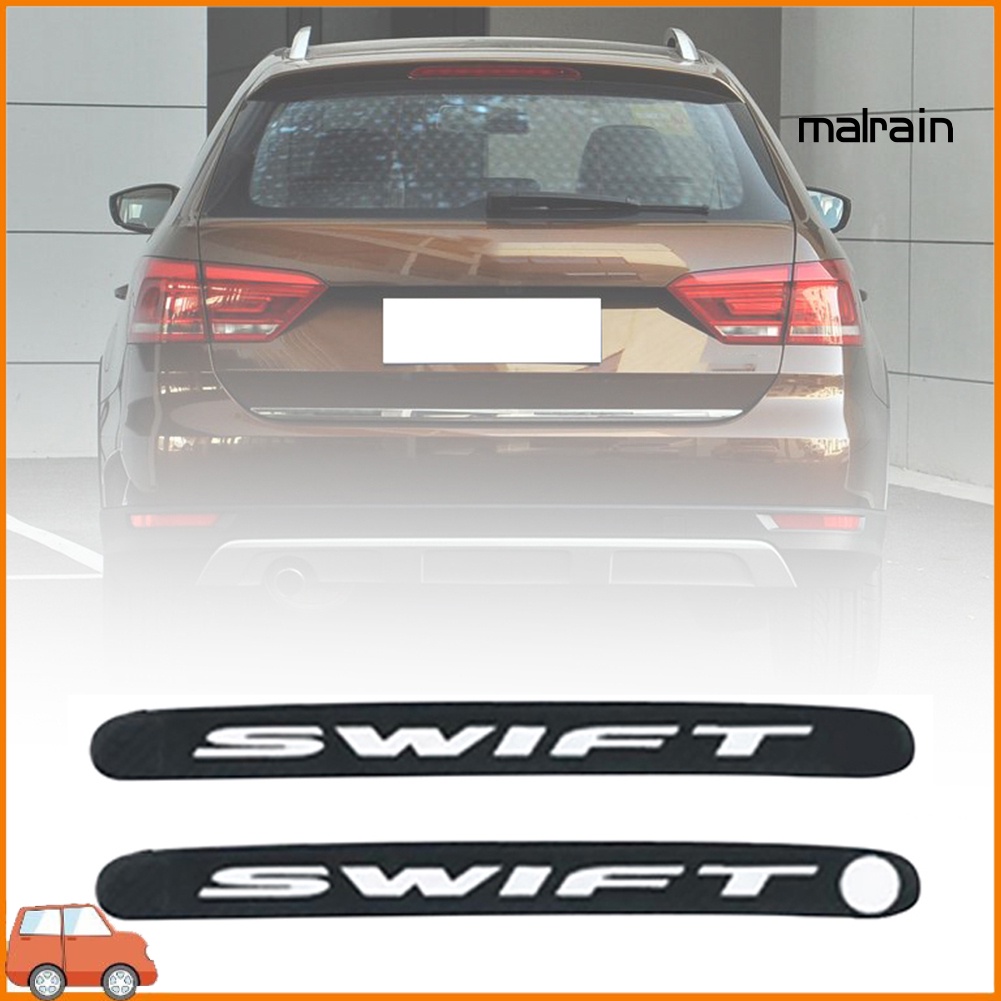 Miếng Dán Đèn Phanh Xe Bằng Sợi Carbon Cho Suzuki Swift
