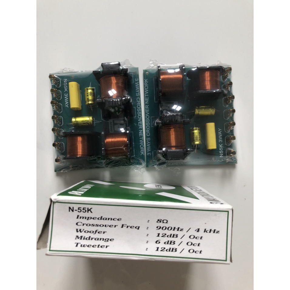 BO MẠCH PHÂN TẦN 1BASS - 1TREBLE -1 TRUNG  - 1 CẶP