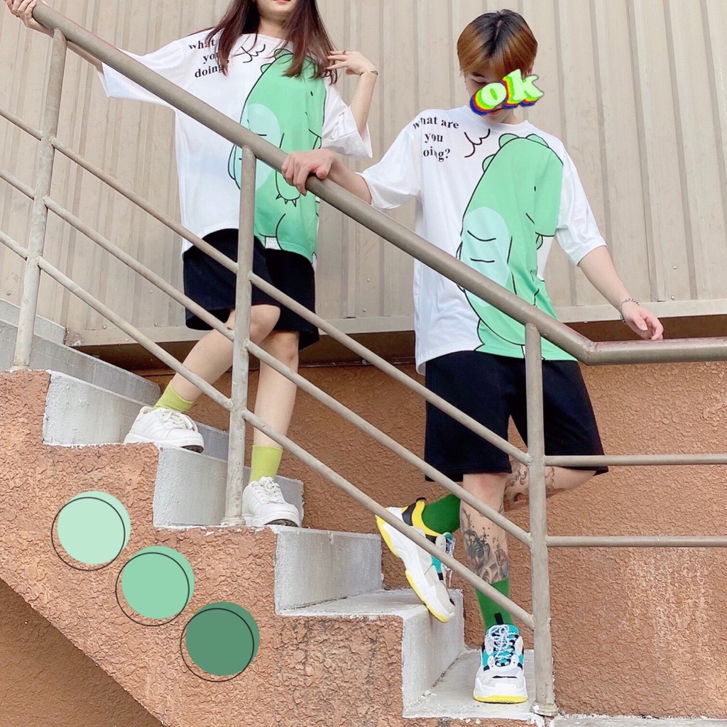 Đồ bộ hoạt hình form rộng Unisex BỘ KHỦNG LONG DOING Freesize dành cho nam nữ Molly Fashion | BigBuy360 - bigbuy360.vn