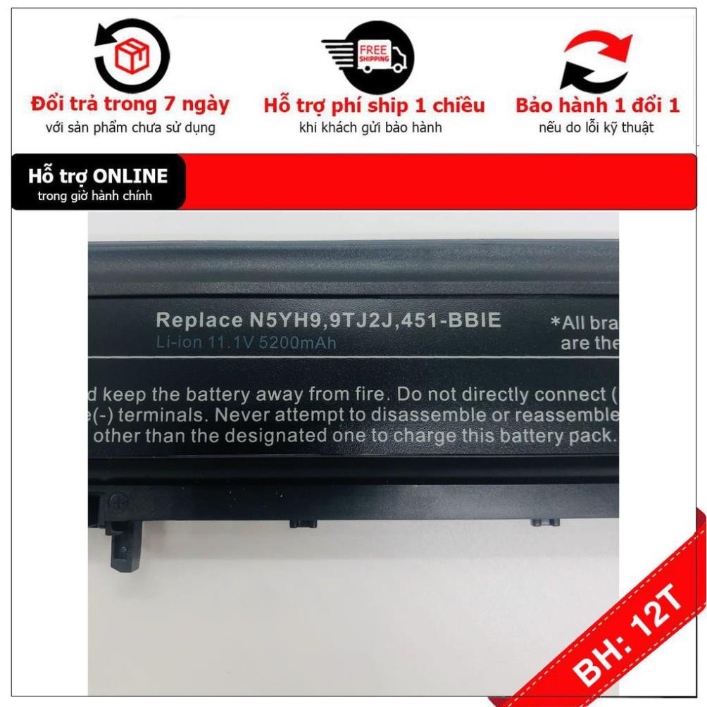 [BH12TH] . Pin Laptop Dell Latitude E5440 E5540 Hàng Mới 100% Bảo hành 12 Tháng