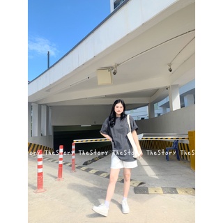 Áo thun nữ oversize trơn [STORY] A2388 (ảnh thật)