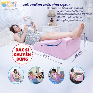 GỐI ĐIỀU TRỊ GIÃN TĨNH MẠCH YOROKOBI, GIÚP NGỦ NGON, GIẢM TÊ BÌ CHÂN TAY CHO MẸ BẦU- HÀNG CHÍNH HÃNG